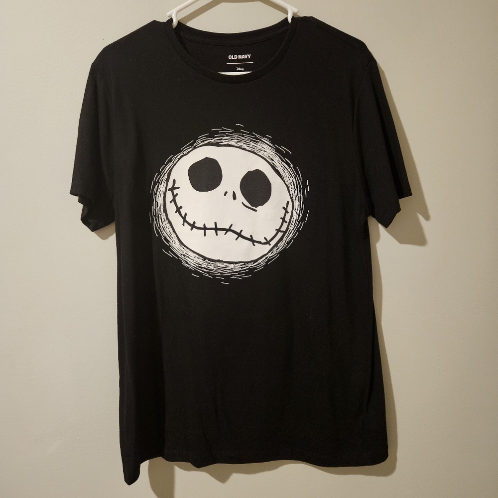 Old Navy Jack Skellington Tee Size Medium